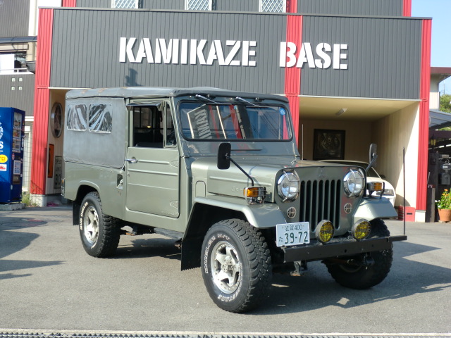 三菱ジープ J44 9人乗り 奈良県生駒市で中古車の購入 車探しなら 株式会社kamikaze Base カミカゼベース